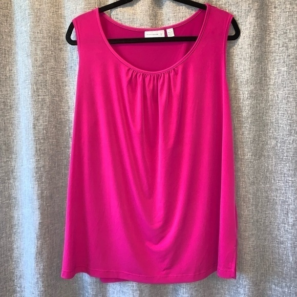 WOMENS Susan Graver Liquid Knit 1x Tank - Picture 1 of 5